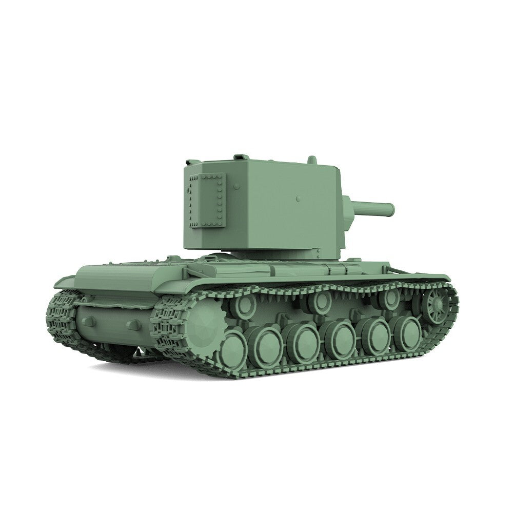SSMODEL SS144861 1/144 Military Model Kit Soviet KV-2(1939) Medium Tank