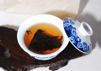 200g Promotion Ripe Pu'er Chinese Puer Tea Brick tea Old Shu Old Tree Pu-erh