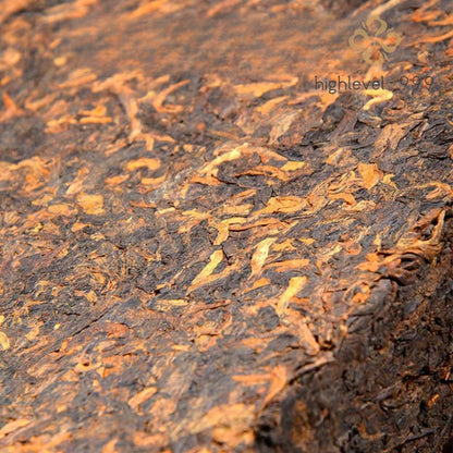 250g Ripe Pu'er Tea Brick Yunnan Laobanzhang Vintage Compressed Dried Leaf Tea