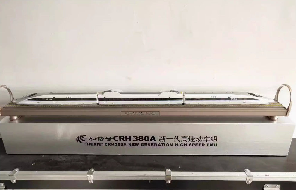 1:87 100CM "HEXIE" CRH380A NEW GENERATION HIGH SPEED EMU Train Diecast Model