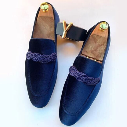 Men's Loafers Leather Shoes Men Driving Shoes Wedding Male Dress Shoes