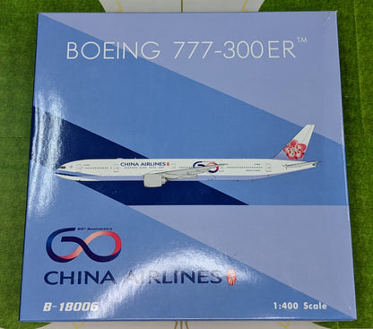 1:400 Phoenix CHINA AIRLINES BOEING 777-300ER Passenger Airplane Diecast Model