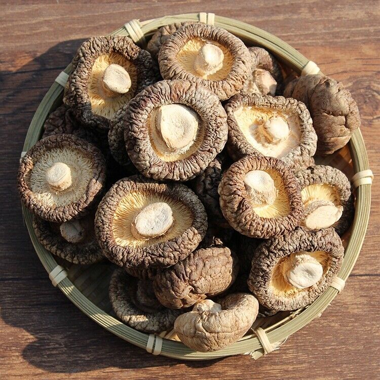 Dried Shiitake Mushrooms Wooden Organic Kitchen Food Natural Fungus 50-500g