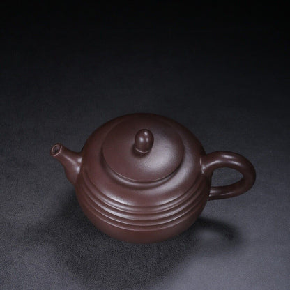 Chinese Yixing Zisha Clay Handmade Exquisite Teapot （陶韵 底款：顾景舟）