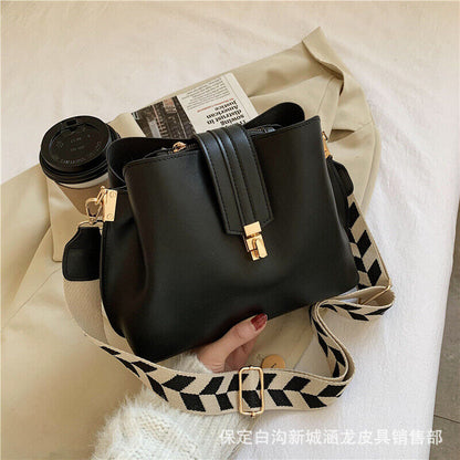 Fashion Handbag Shoulder Retro Bucket Bag Messenger Bag