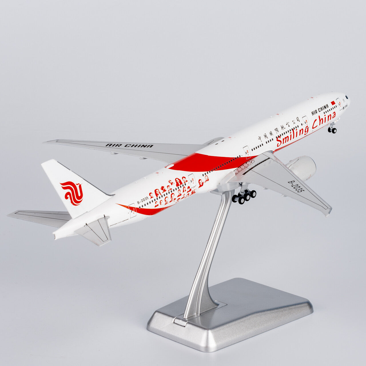 1:400 NGmodels Air China Boeing 777-300ER Passenger Airplane Diecast Model
