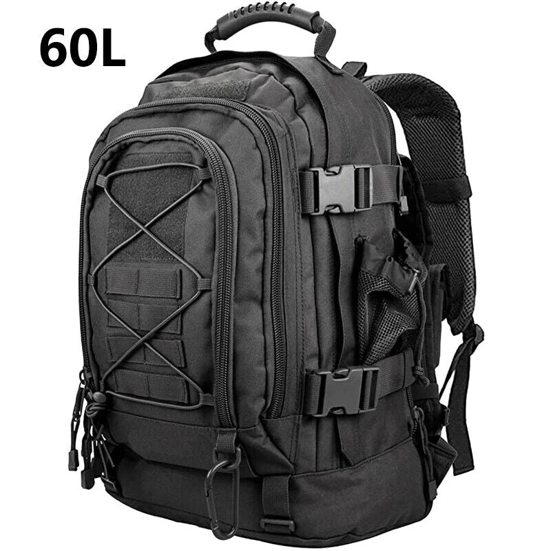 60L 25L Tactical Backpack Men Travel HikingTrekking Outdoor Bag Men's Backpacks