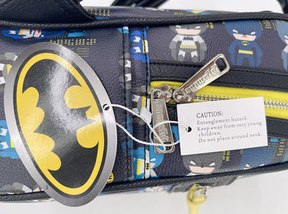 DC Comics Classic Bags Batman 80th Anniversary Chibi Loungefly Mini Backpack