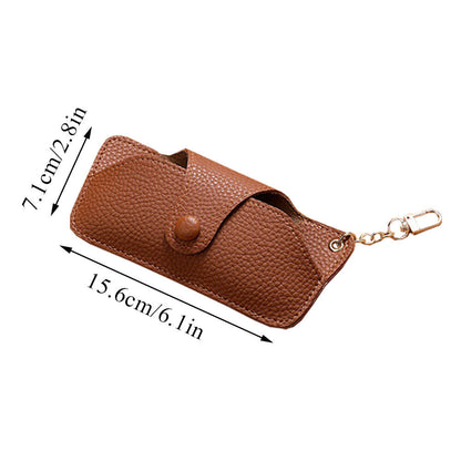 Soft PU Leather Eyeglasses Sunglasses Reading Glasses Case Pouch Storage Bag US