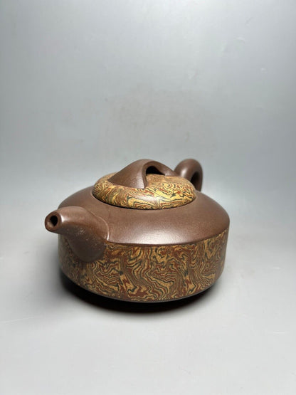 Chinese Yixing Zisha Clay Handmade Exquisite Teapot （汉君 底款：徐汉棠）