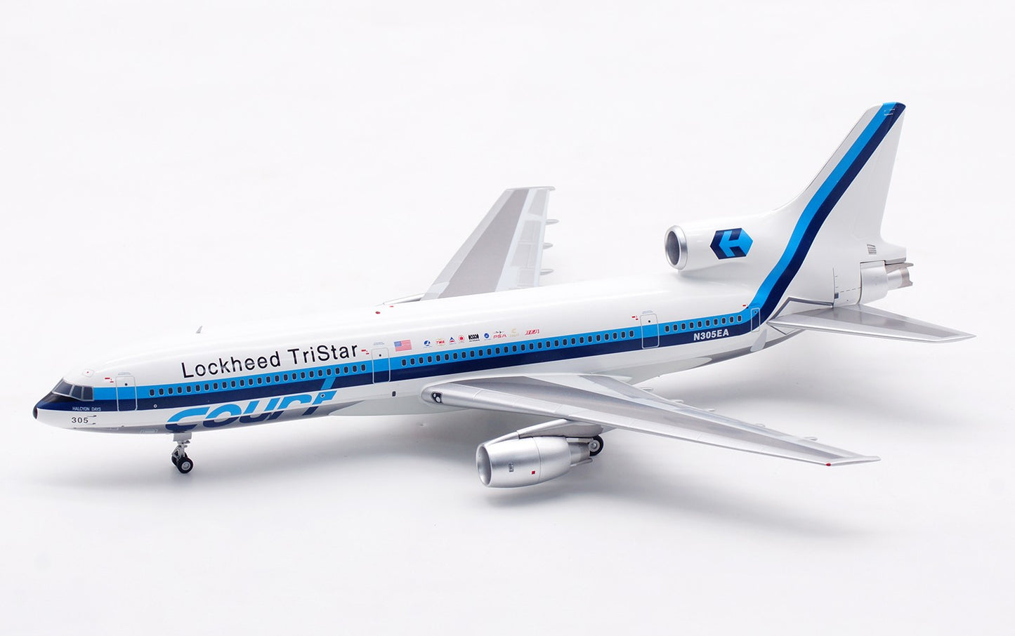 1:200 InFlight Lockheed TriStar L-1011 N305EA Airplane Diecast Aircraft Model