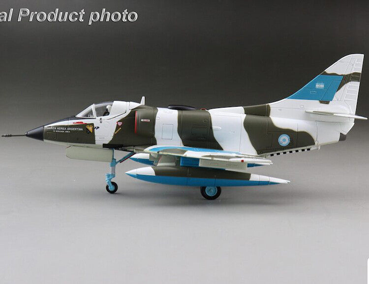 1:72 HM A-4C Skyhawk C-321 Aerea Argentina Fighter Diecast Aircraft Plane Model