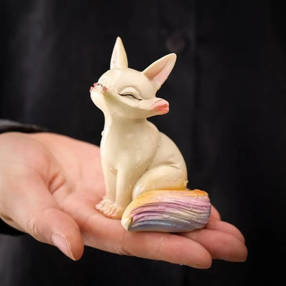 Fox Tea Pet Decoration Creative Home Tea Play Table Decoration Tea Tray Tea