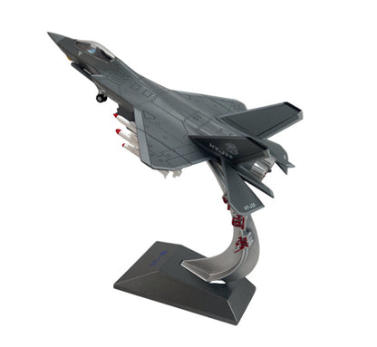 1:60 30CM CHINA J-35 Fighter Airplane Diecast Military Aircraft Plane Model