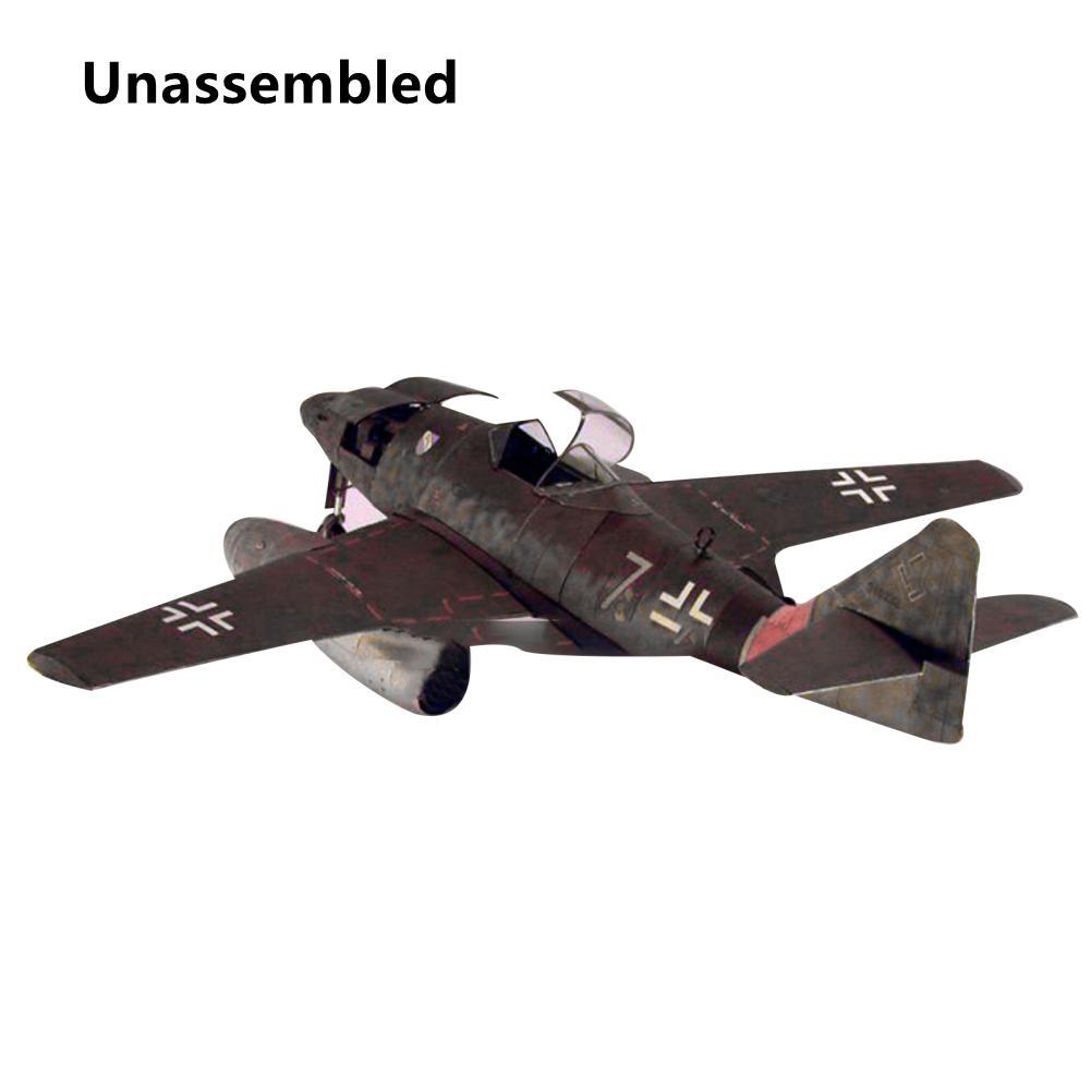 1:33 WWII German ME-262 Fighter Jet Paper Model Unassembled Military Aircraft