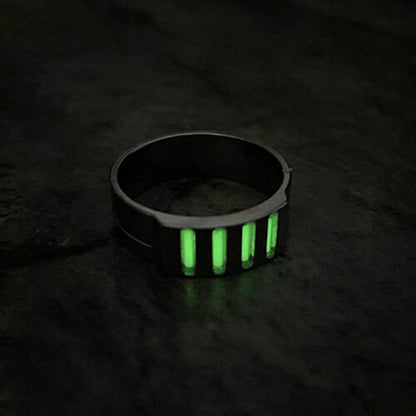 New TC4 Titanium Alloy Finger Ring Men Women Finger Ring Gift