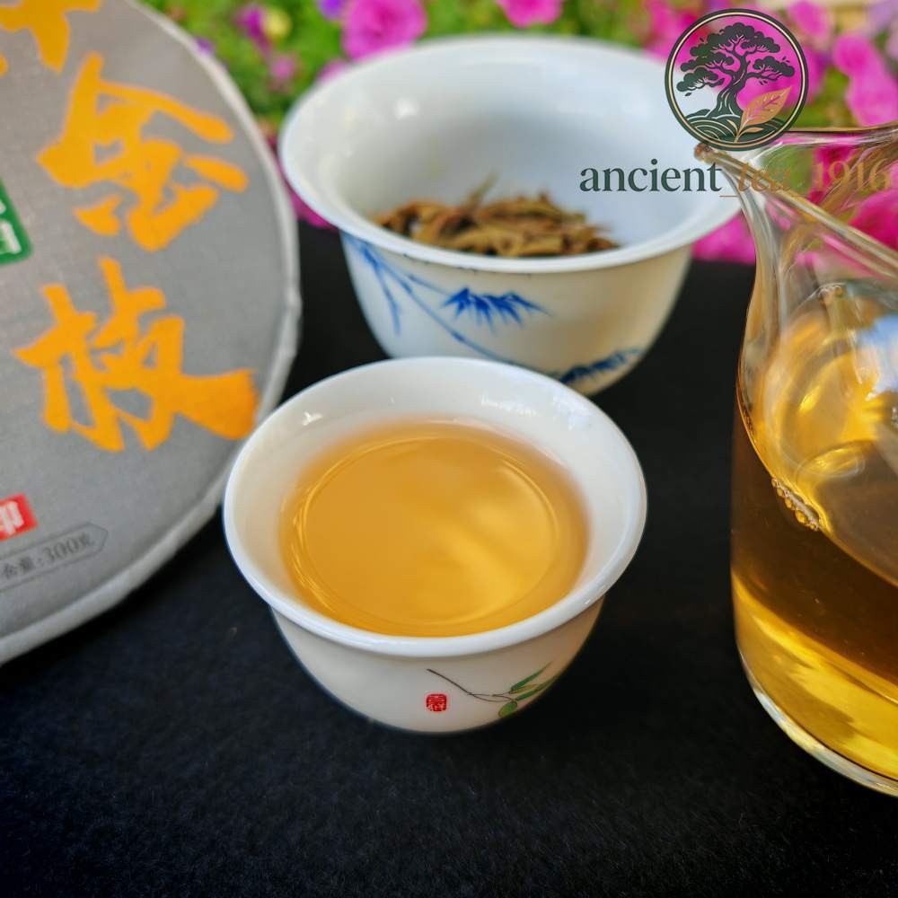 300g 2024 Jingmai Moonlight White Yunnan White Tea Cake