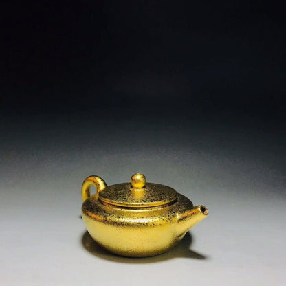 Chinese Yixing Zisha Clay Handmade Exquisite Teapot （鸿运壶 底款：顾景舟）