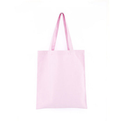 Solid Color Canvas Bags Shopping StorageBags Tote Bag Eco-friendly Shopping Bags