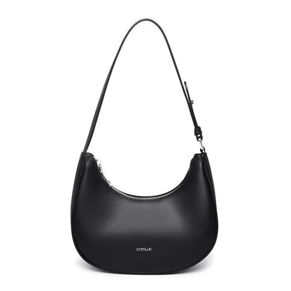 Handbags Genuine Leather Hobo Vintage Girl Shoulder Underarm Bag Purse 22*18*8CM