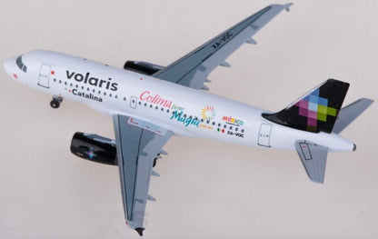 1:400 Aeroclassics Volaris AIRBUS A319 Passenger Airplane Diecast Aircraft Model