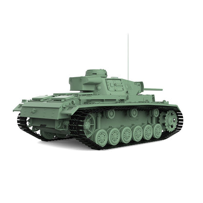SSMODEL SS100715V2.0 1/100 15mm WarGaming Military Model Kit Pz.Kpfw.III Ausf.L