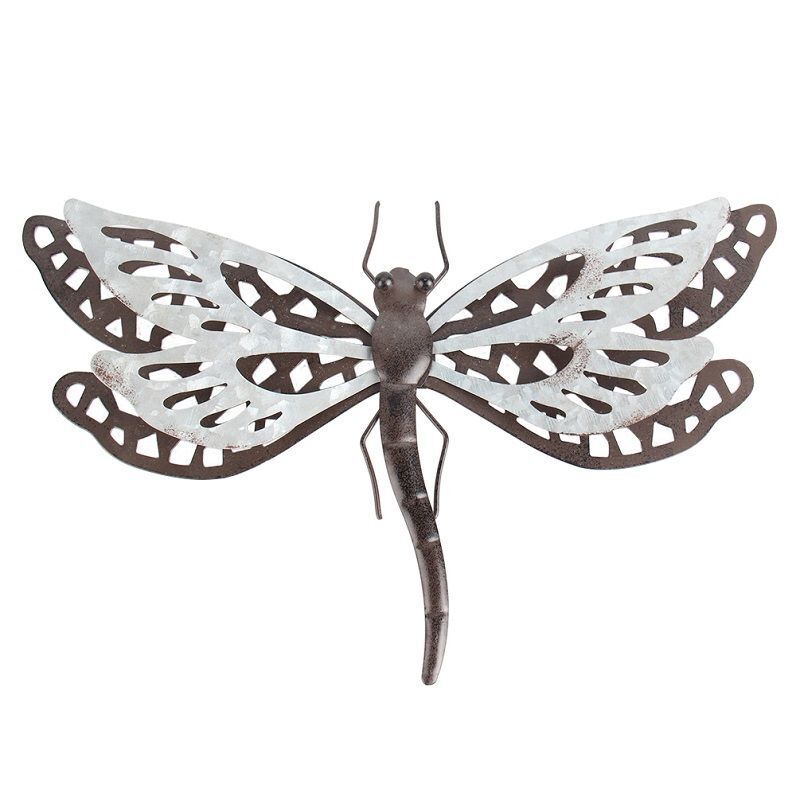 Butterfly Wall Decor Metal 3D Art Indoor Outdoor Garden Sculpture Patio Ornament