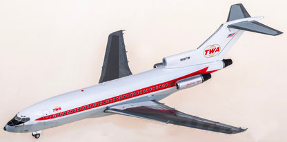 1:200 Geminijets TWA Boeing 727-100 N851TW Passenger Airplane Diecast Model