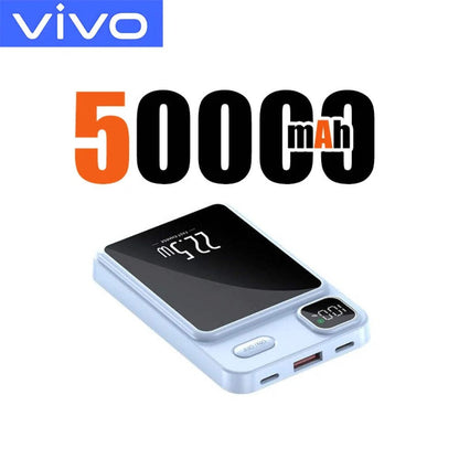 Magnetic Power Bank 50000mAh Wireless Fast Charging Pack
