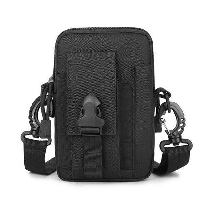 Multi Functional Tactical Molle Waist Bag Waist Fanny Pack with Crossbody Strap