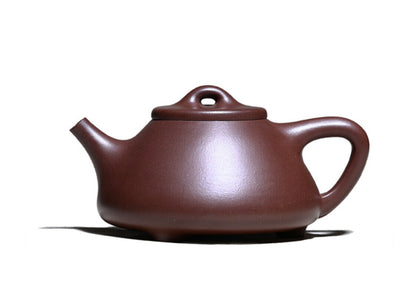 220cc Handmade Purple Sand Purple Clay Tea Pot in Yixing, China ZiYe Shipiao Hu Tea Pot-