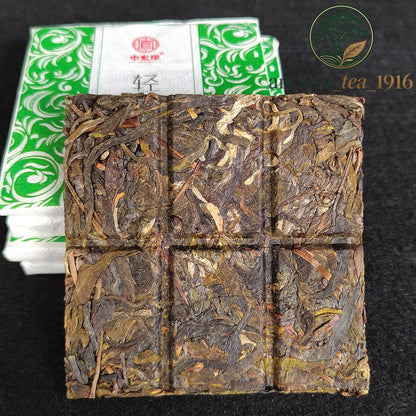 144g Iceland Pu'er Raw Tea Small Square Brick Pu Erh Tea Brick