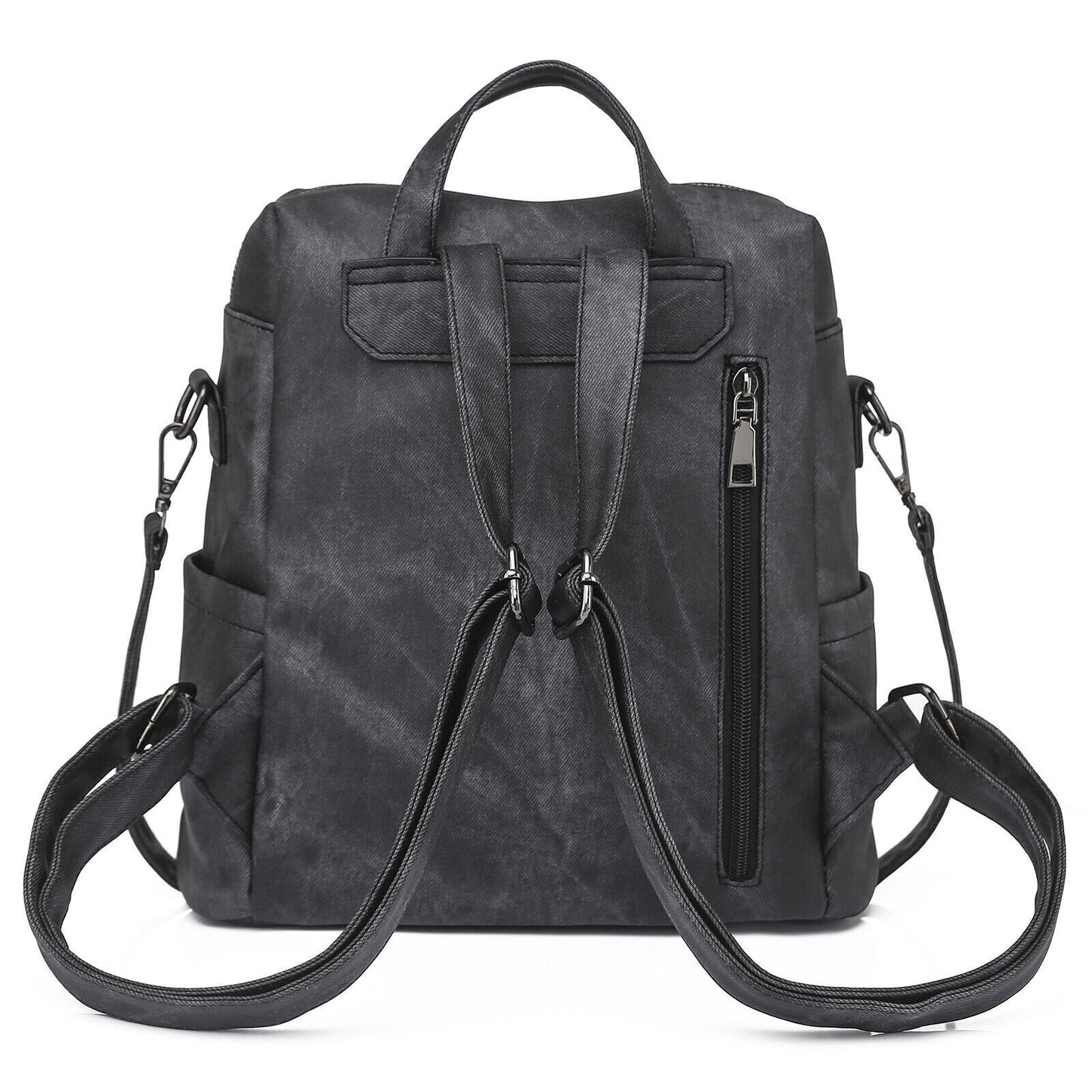 Fashion Leather Backpack Purse Convertible Travel Shoulder Satchel PU Handbags