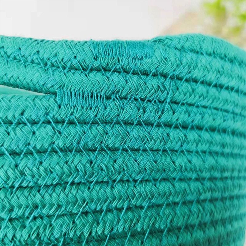 Straw Bag Cotton Rope Purse Handbag Casual Open Weave Beach Carrycot Totes Bags