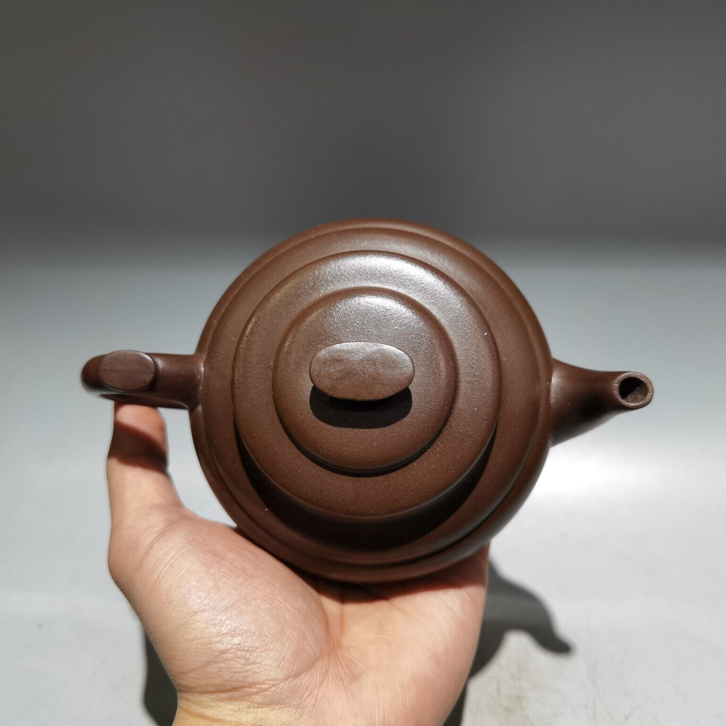 Chinese Yixing Zisha Clay Handmade Exquisite Teapot （上新桥套壶 底款：顾景舟)