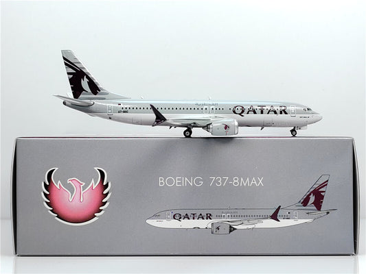 1:400 Phoenix QATAR BOEING B737MAX8 Airplane Diecast Aircraft Plane Model