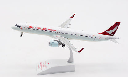 1:200 JC Wings CATHAY DRAGON AIRBUS A321NEO Airplane Diecast Aircraft Model