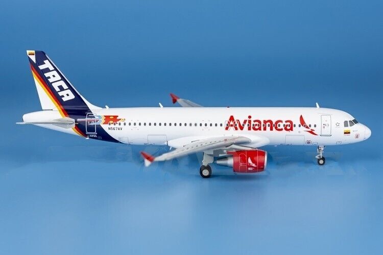 1:200 JC Wings Avianca AIRBUS A320 Passenger Aircraft Diecast Airplane Model