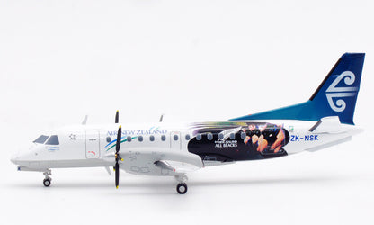1:200 JC Wings AIR NEW ZEALAND SAAB 340 Passenger Plane Diecast Aircraft Model