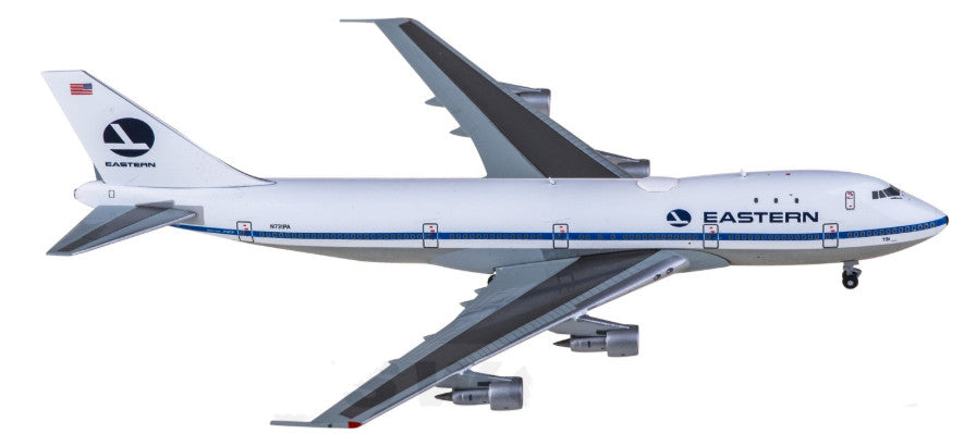 1:400 JC Wings Eastern Air Lines Boeing 747-100 Airplane Diecast Aircraft Model