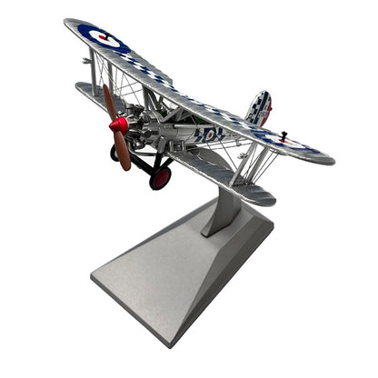 1:72 Scale WWI British Royal Air Force Bristol Bulldog Biplane Propeller Fighter