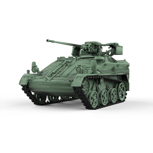 SSMODEL SS72781 1/72 25mm Military Model Kit Germany Wiesel 1A4 SPAA