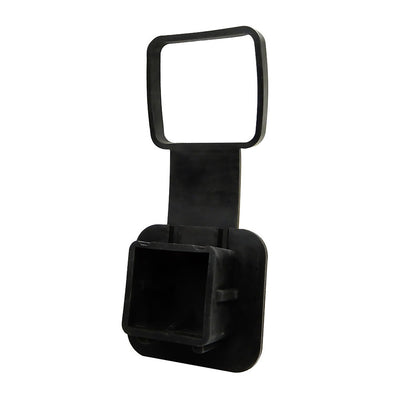 2" Trailer Hitch Cover Tube Cover Plug Cap Kit For SUV Van Truck Universal