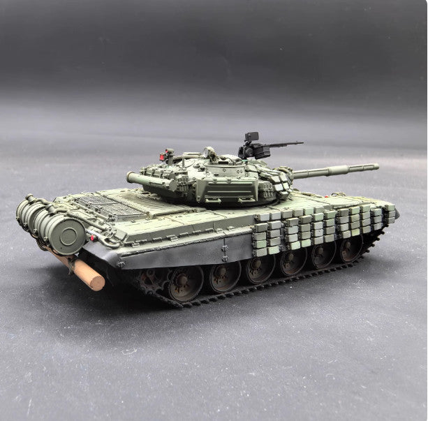 3D Printed Model 1/72 Russian T72B1 Tank Model Finished Product