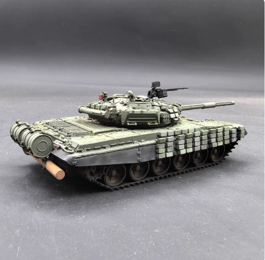 3D Printed Model 1/72 Russian T72B1 Tank Model Finished Product