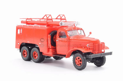1:43 SSM PMZ-16V Chemical Foam Fire Truck Engine Construct Machine Diecast Model