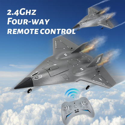 2.4G 2CH RC Airplane FX9672 Stealth Culvert Fighter 18"Remote Controll Aircrafts