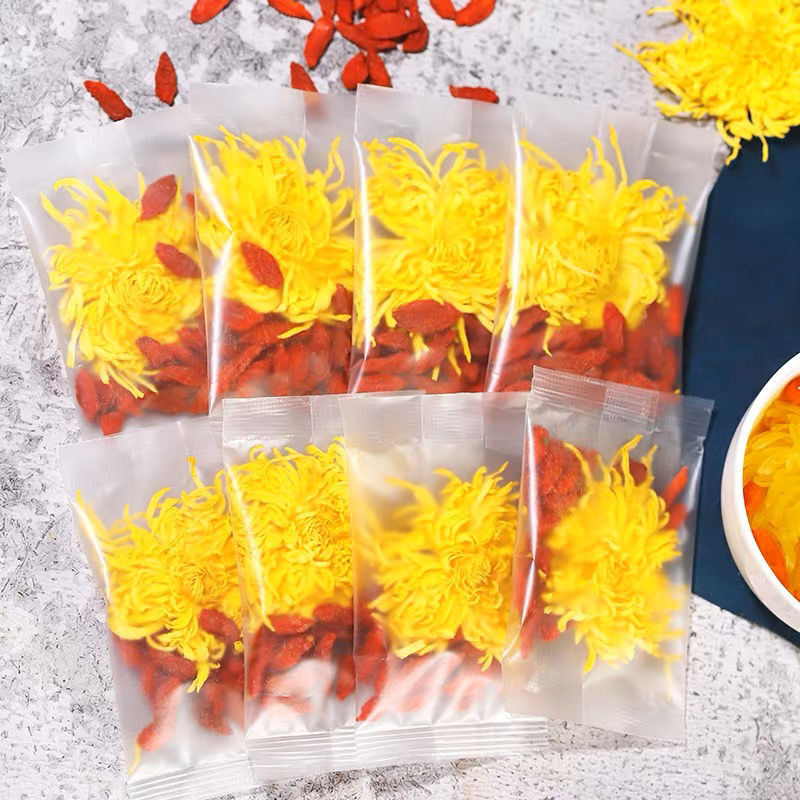 Chrysanthemum Goji Berry Tea Golden Chrysanthemum Health Tea Goji Berry One Cup