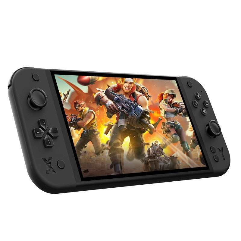 7-inch Full HD IPS Screen Linux Retro Handheld TV Video Game Console G90 64GB