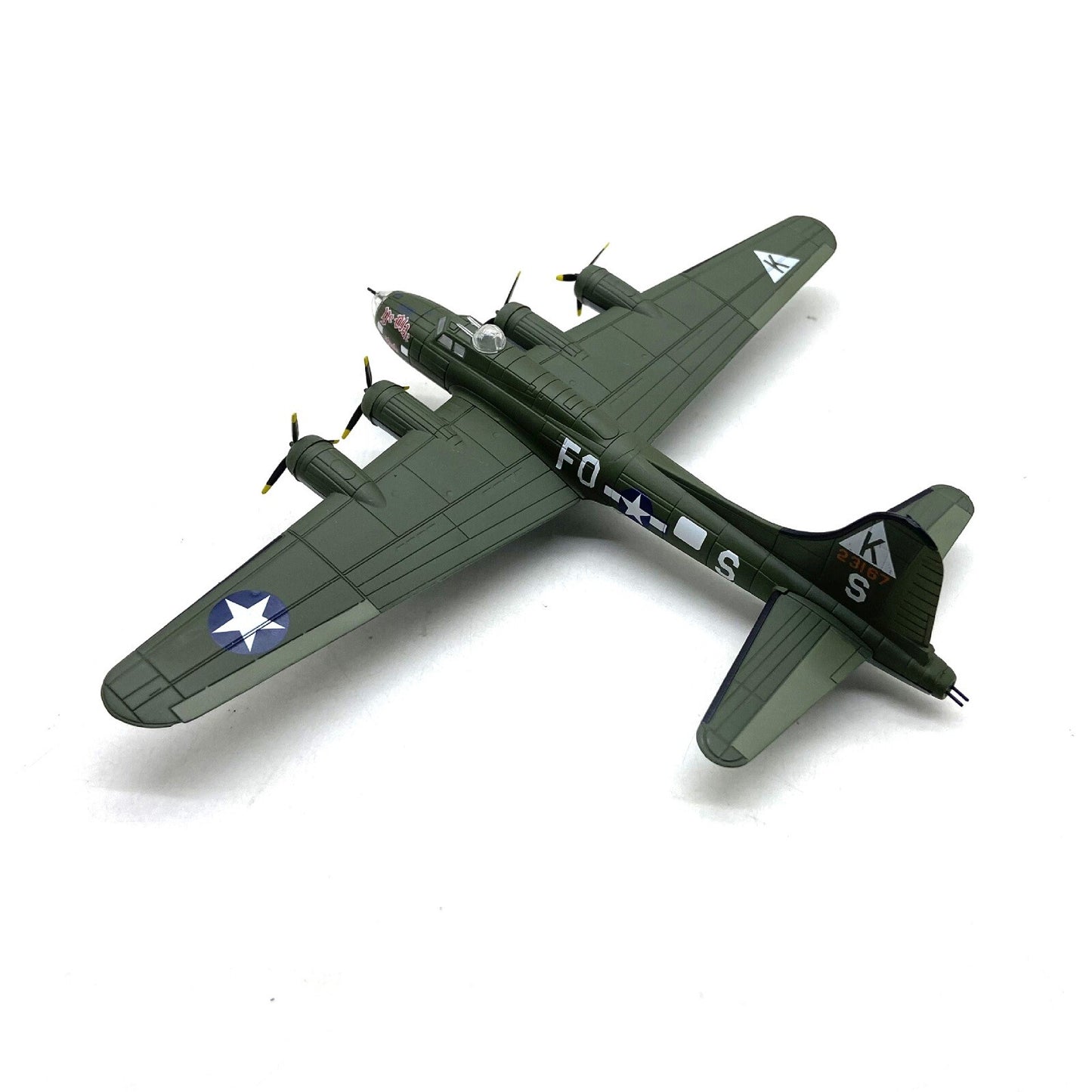 1/144 B-17 Bomber WWII Classic B17 Bomber Alloy Aircraft Model Plane Display